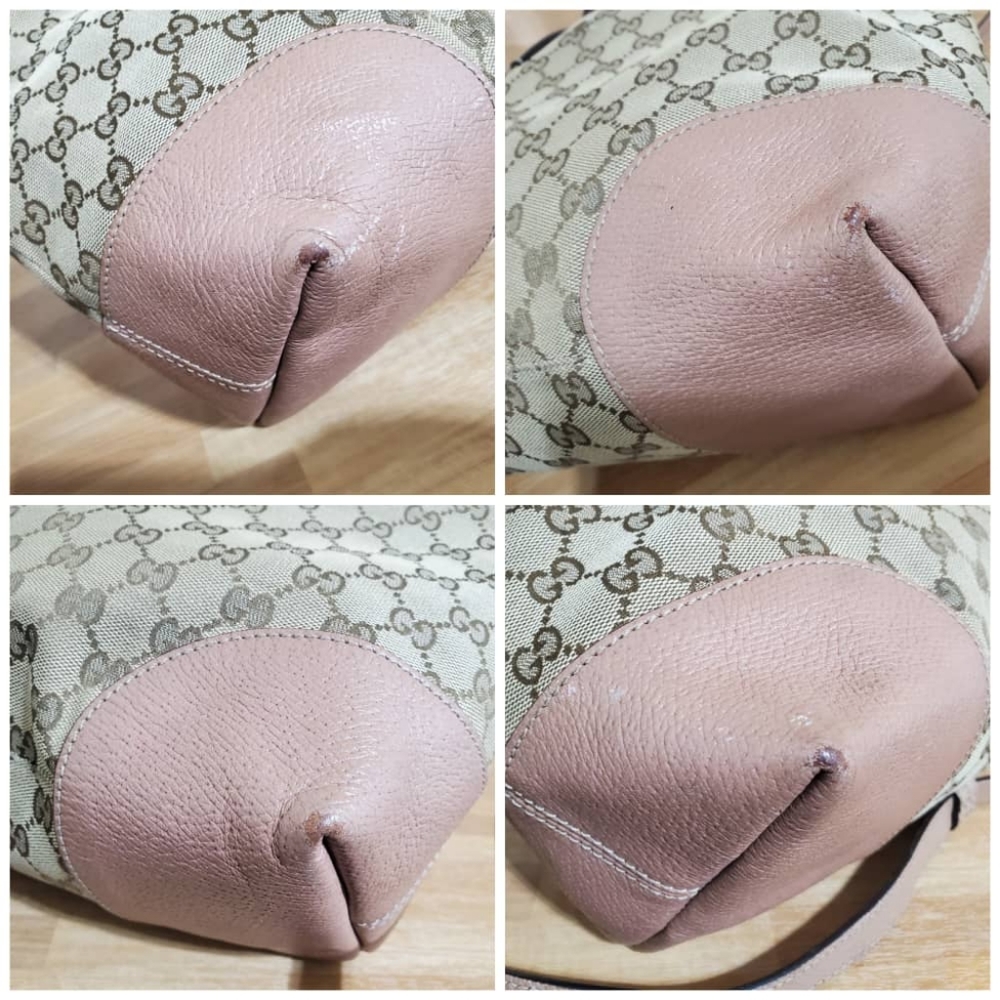 Authentic GUCCI Monogram Medium Bree Shoulder Bag - Picture 8 of 12